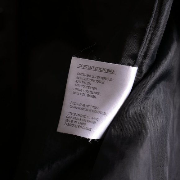 3/$20 - Size 11/12, Light Jacket with Hood, Charcoal Grey - Picture 5 of 8